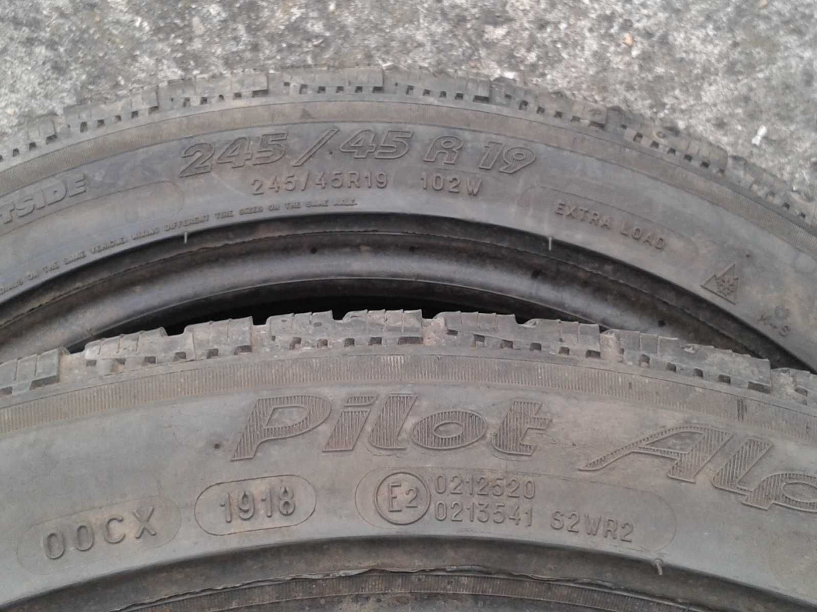 275/40R19 i 245/45R19 Michelin Pilot Alpin