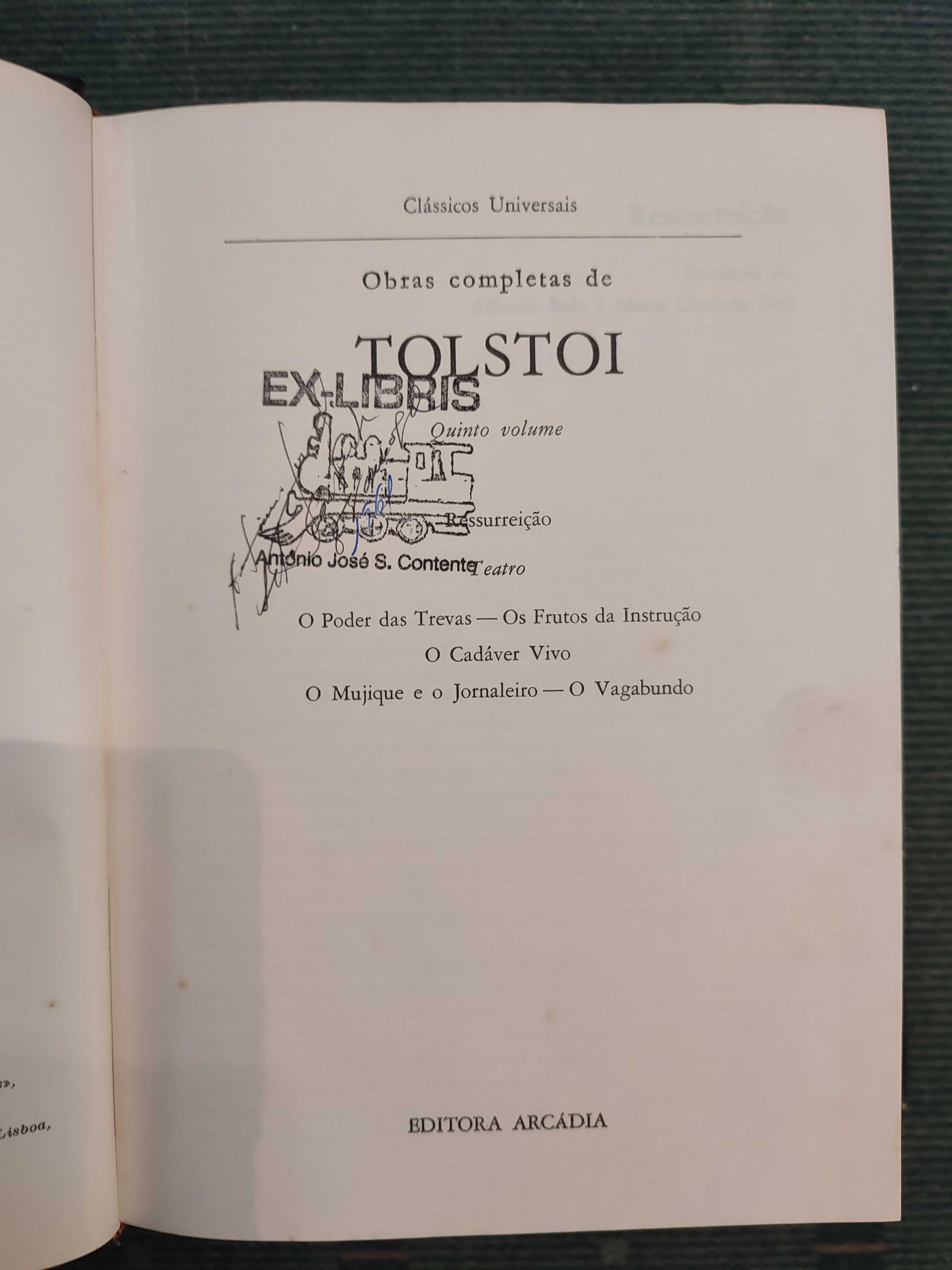 Obras Completas de Tolstoi - Cada Volume 7 €
