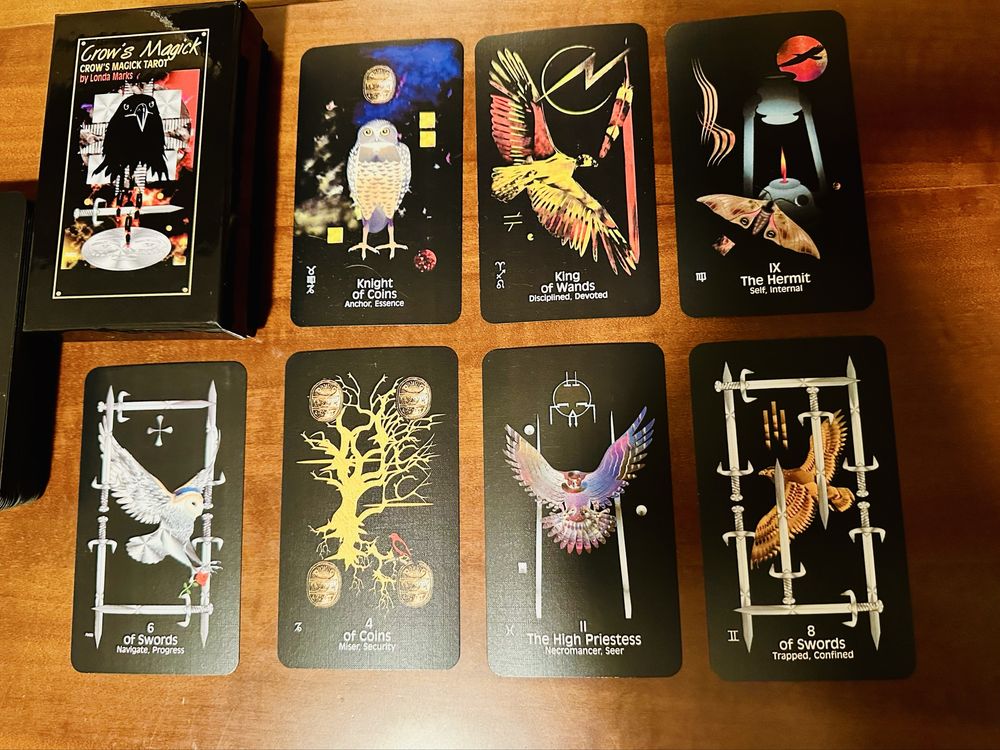 Crow’s Magick Tarot (novo e original)