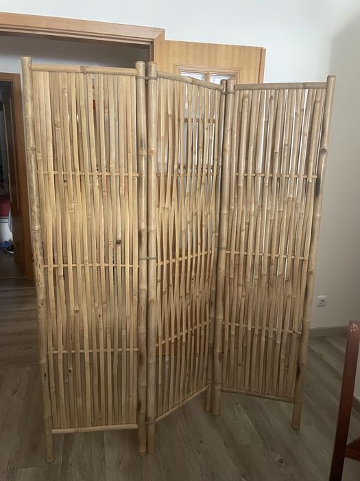 Biombo exelente  estado (bambu )