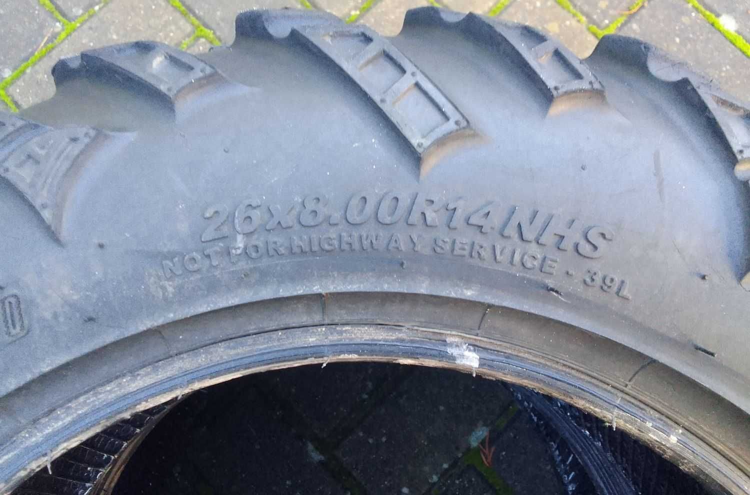 Opony ATV QUAD 26x8.00R14 ITP TERRA CROSS USA 2019r. (2 szt.)