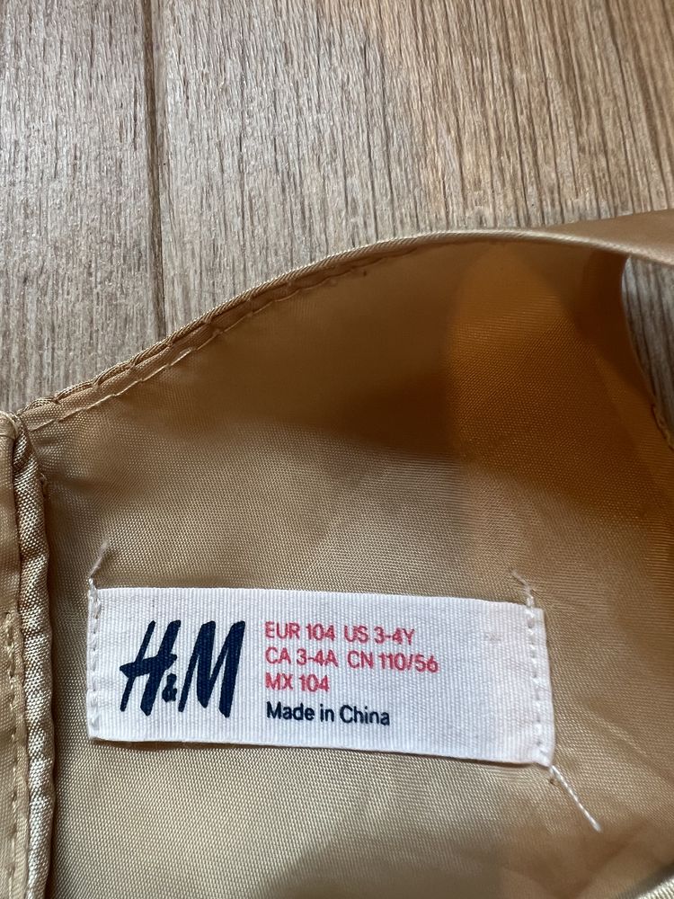 Sukienka dziewczęca h&m 98
