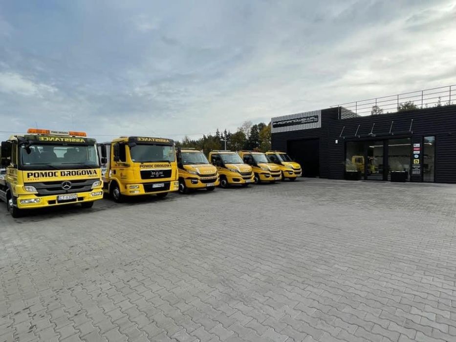 POMOC DROGOWA 24h ! Assistance ! LAWETA ! p-romanowski.pl Toruń A1