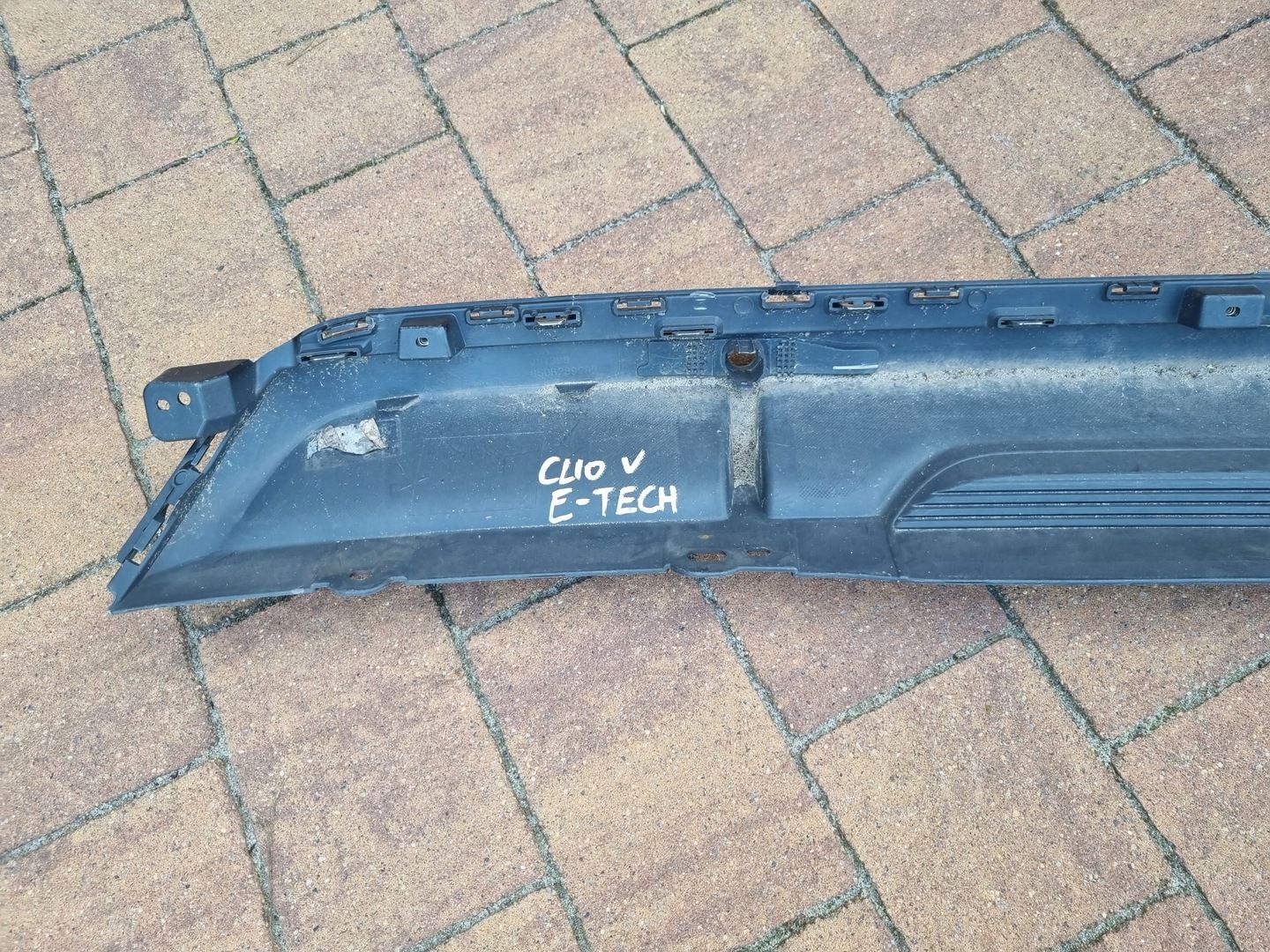 Renault clio 5 V etech e tech zderzak tył dyfuzor spoiler oryginał
