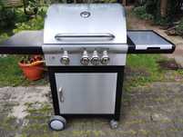 Grill gazowy trzy palnikowy plus kuchenka Profi Cook