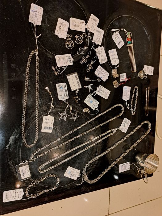 Срібрло, серебро, різні вироби