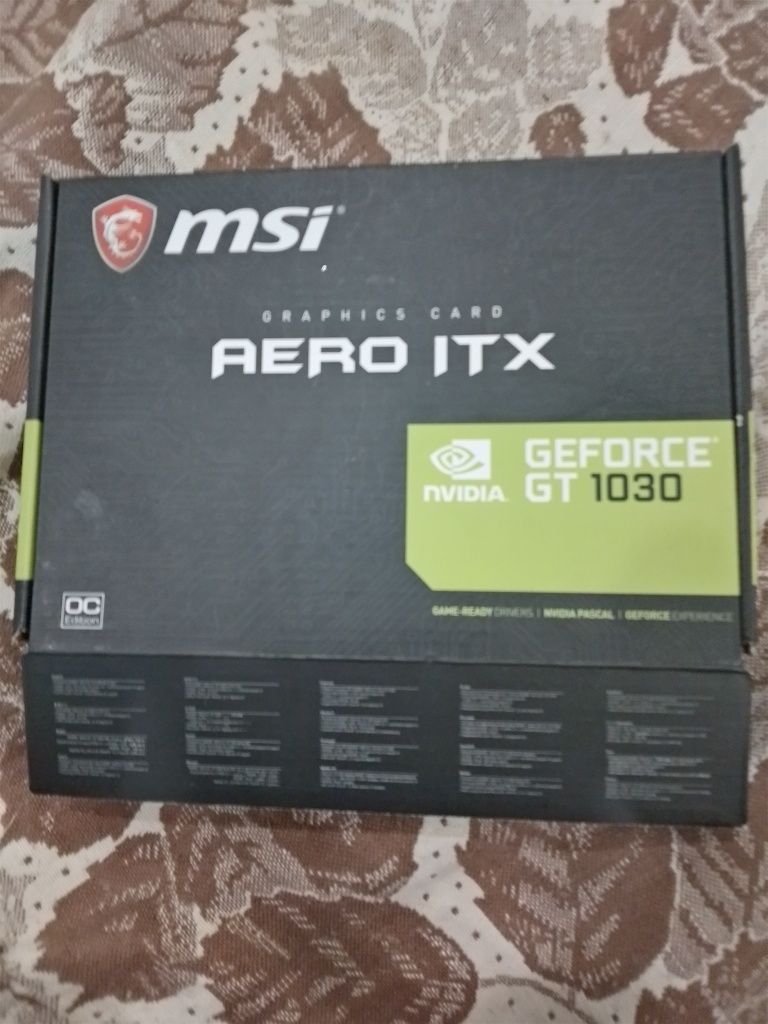 Видеокарта GeForce GT 1030 AERO ITX 2G OC