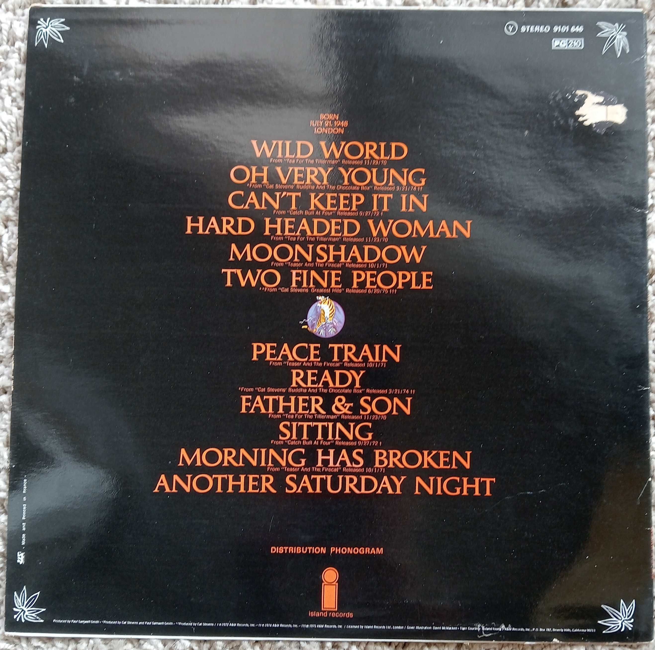 LP Vinil Cat Stevens, Greatest Hits