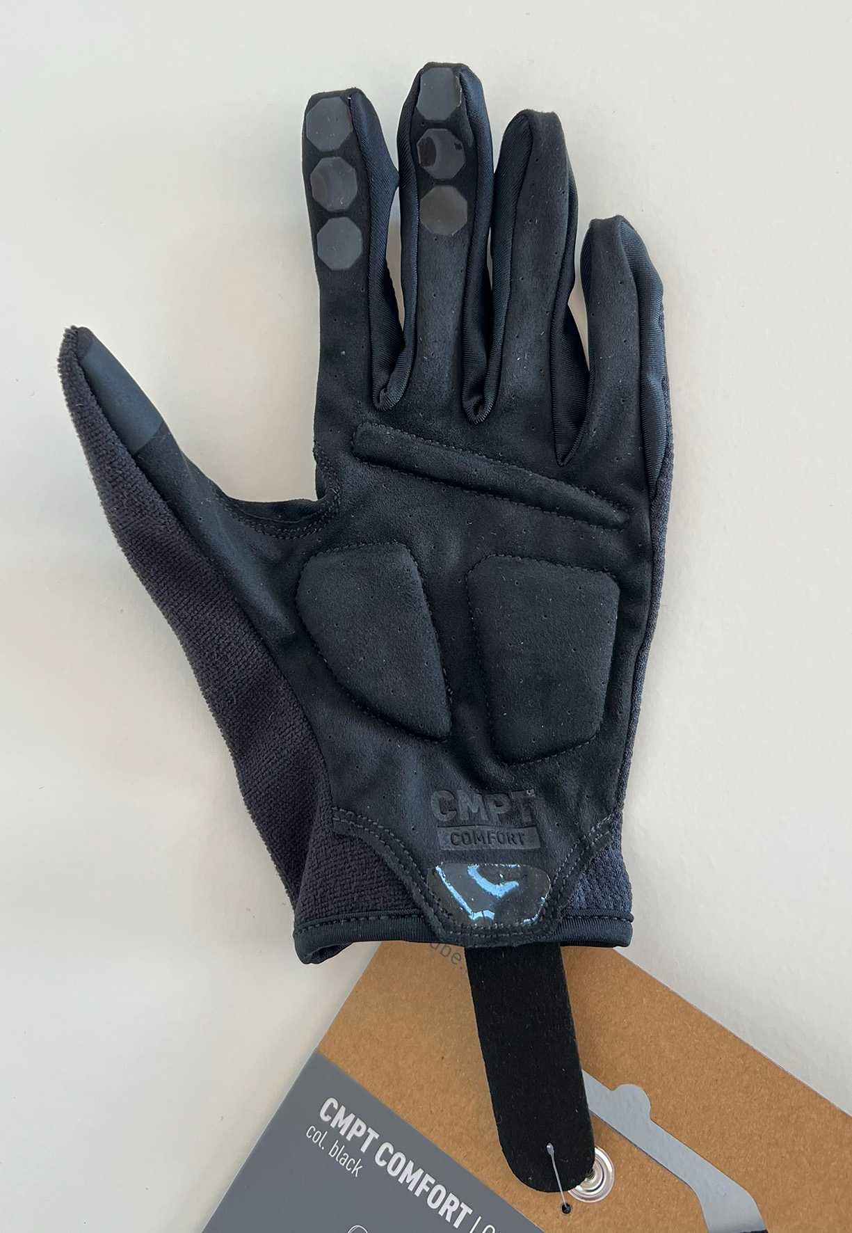 Luvas BTT Cube CMPT Comfort long finger tamanho L(9) Black