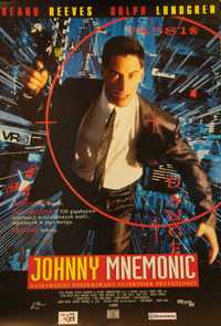 Plakat filmowy - Johnny Mnemonic