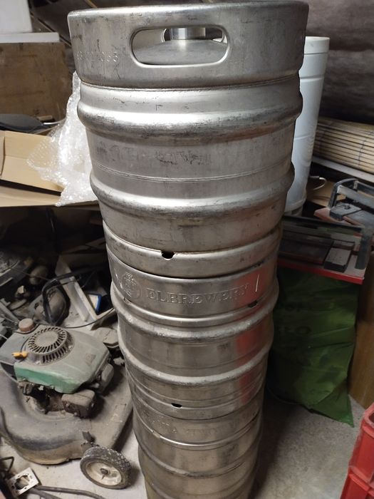 Keg nierdzewny 30l .50l