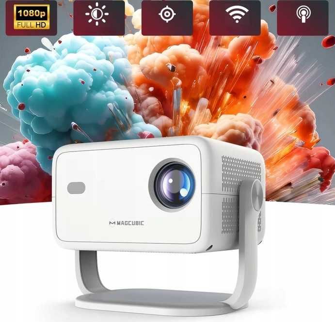 Projektor Magcubic L018 FullHD 1080p Smart TV WiFi NOWY najtaniej WWA!