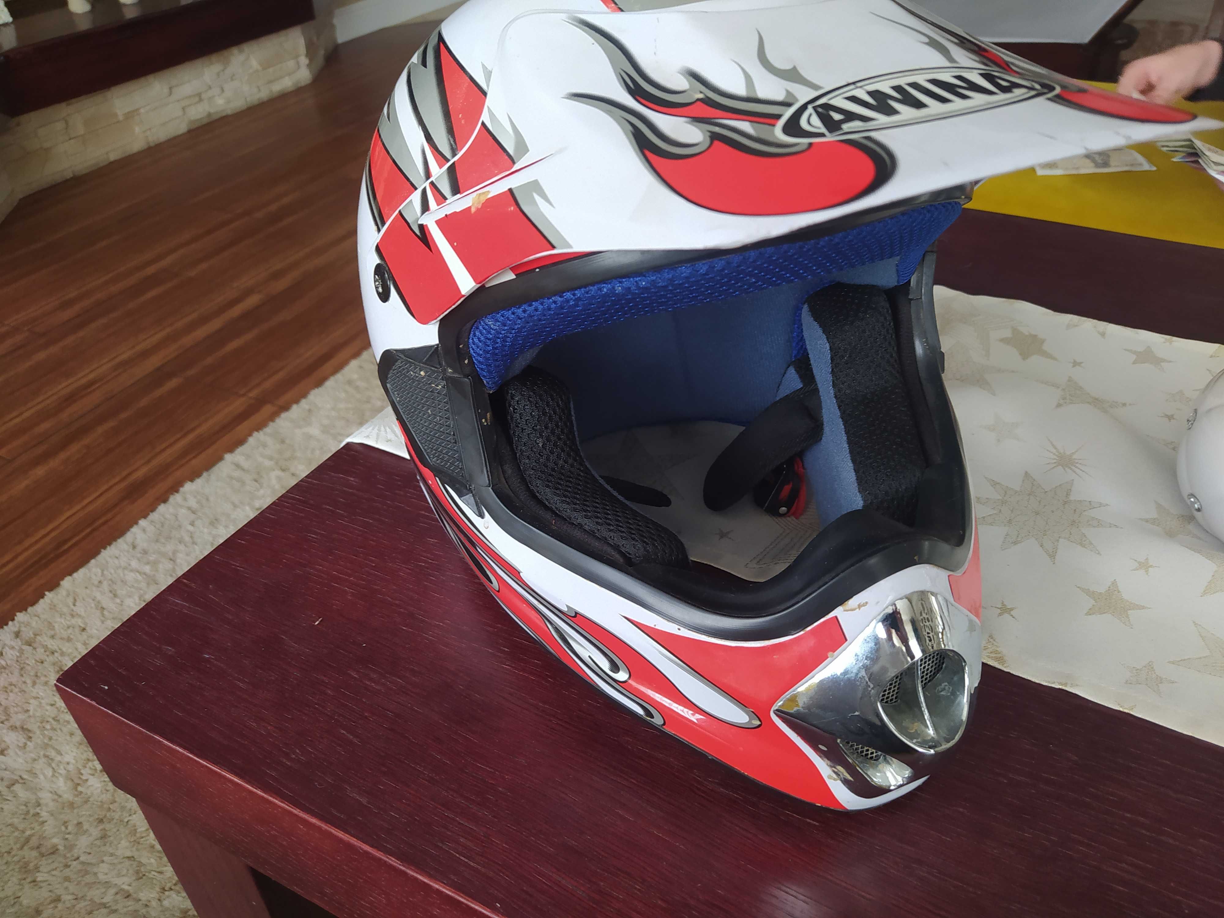 Kask cross enduro  57-58