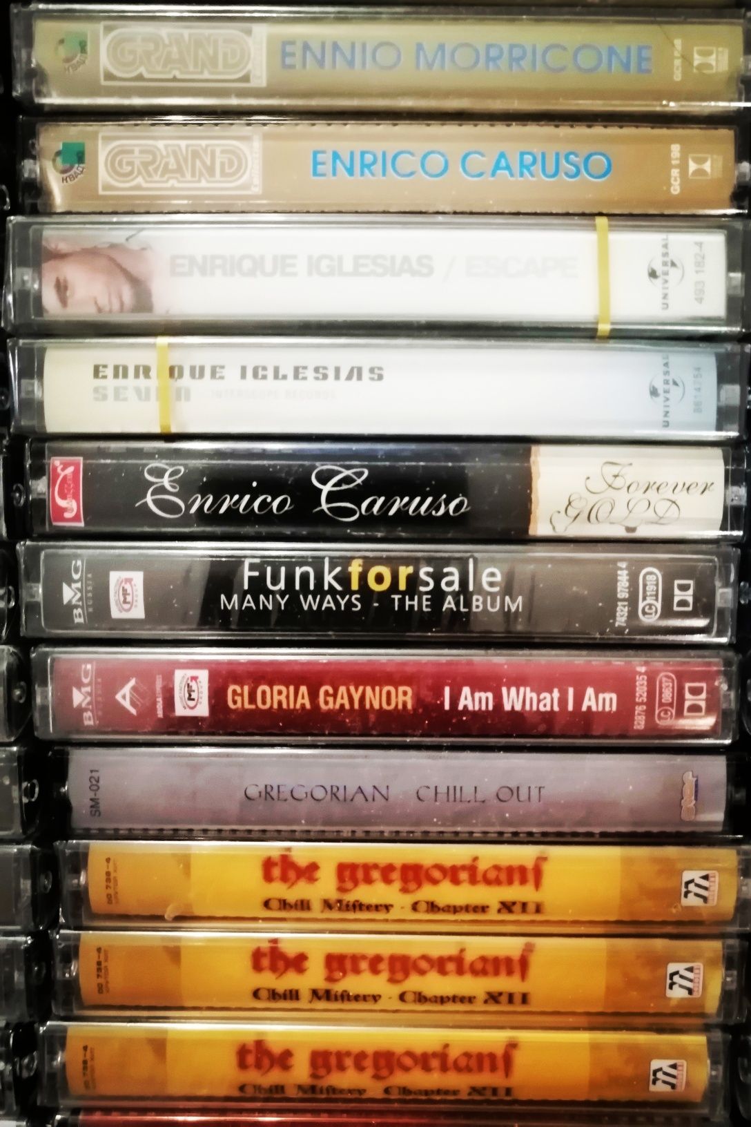Аудиокассеты - pop music, зарубежные артисты (кассета)