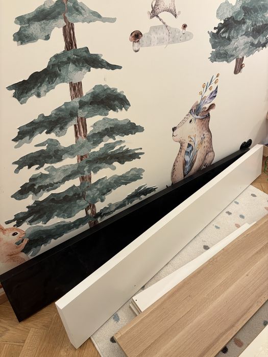 IKEA LACK półka biala i czarna do wyboru