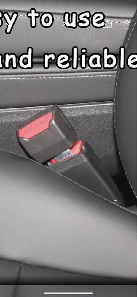 Автомобільний зажим для ремня безпеки автомобіля
