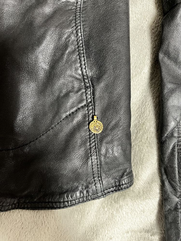 Шкіряна курточка жакет Maison Scotch