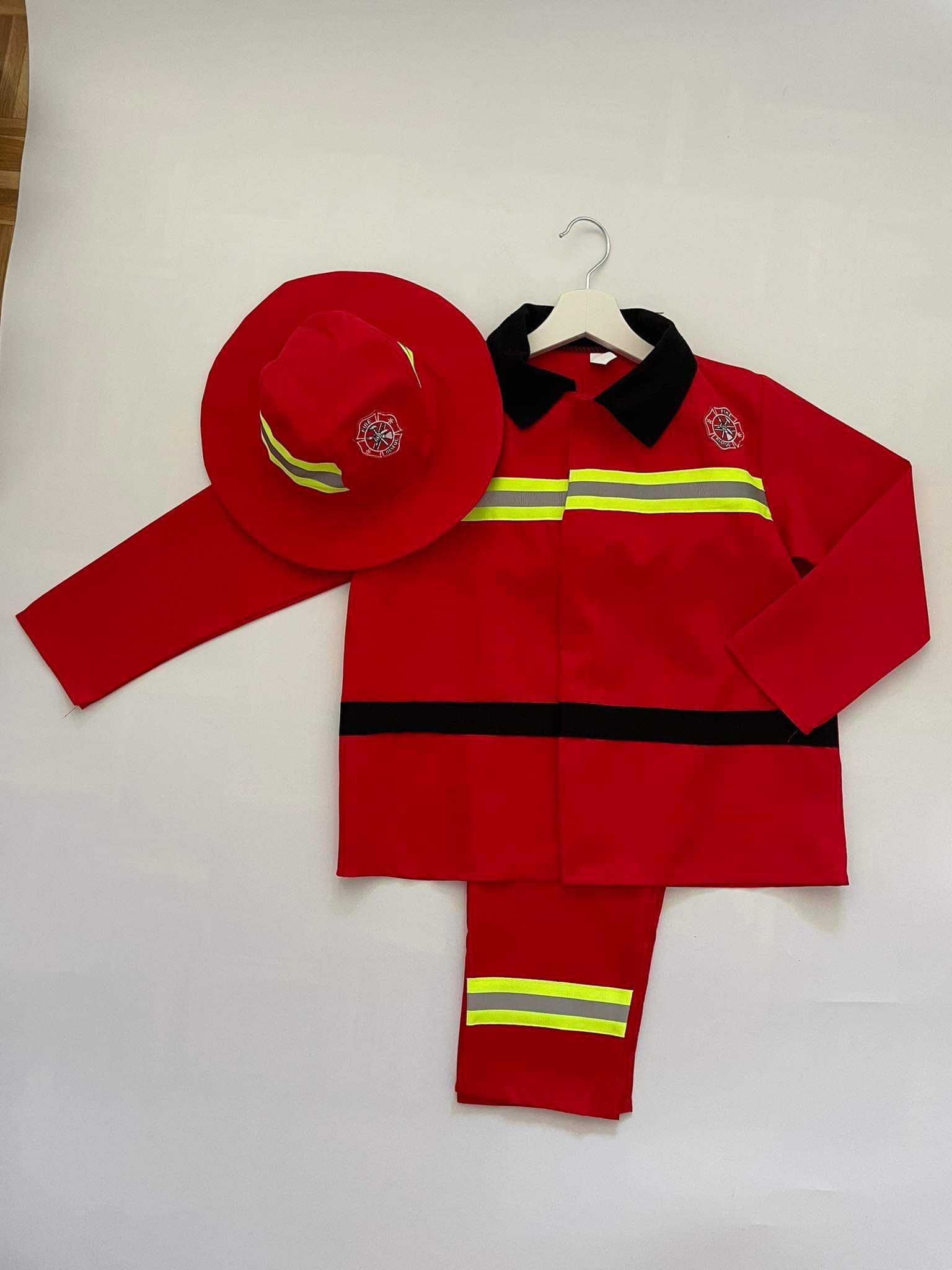 Kostium strój dla strażaka