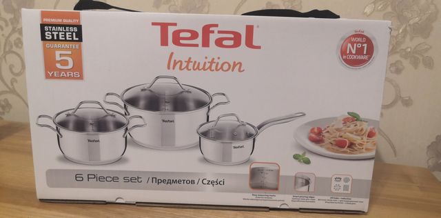 Набір посуду Tefal Intuition з 6 одиниць