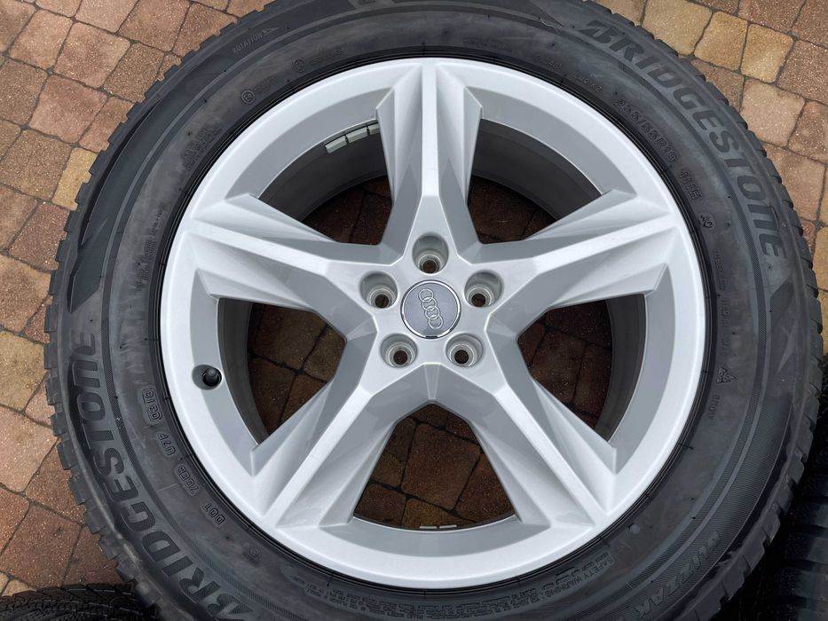 3720. Koła zimowe Audi Q7 4M oryginalne 5x112 ET28 255/55/19 7/7.5mm