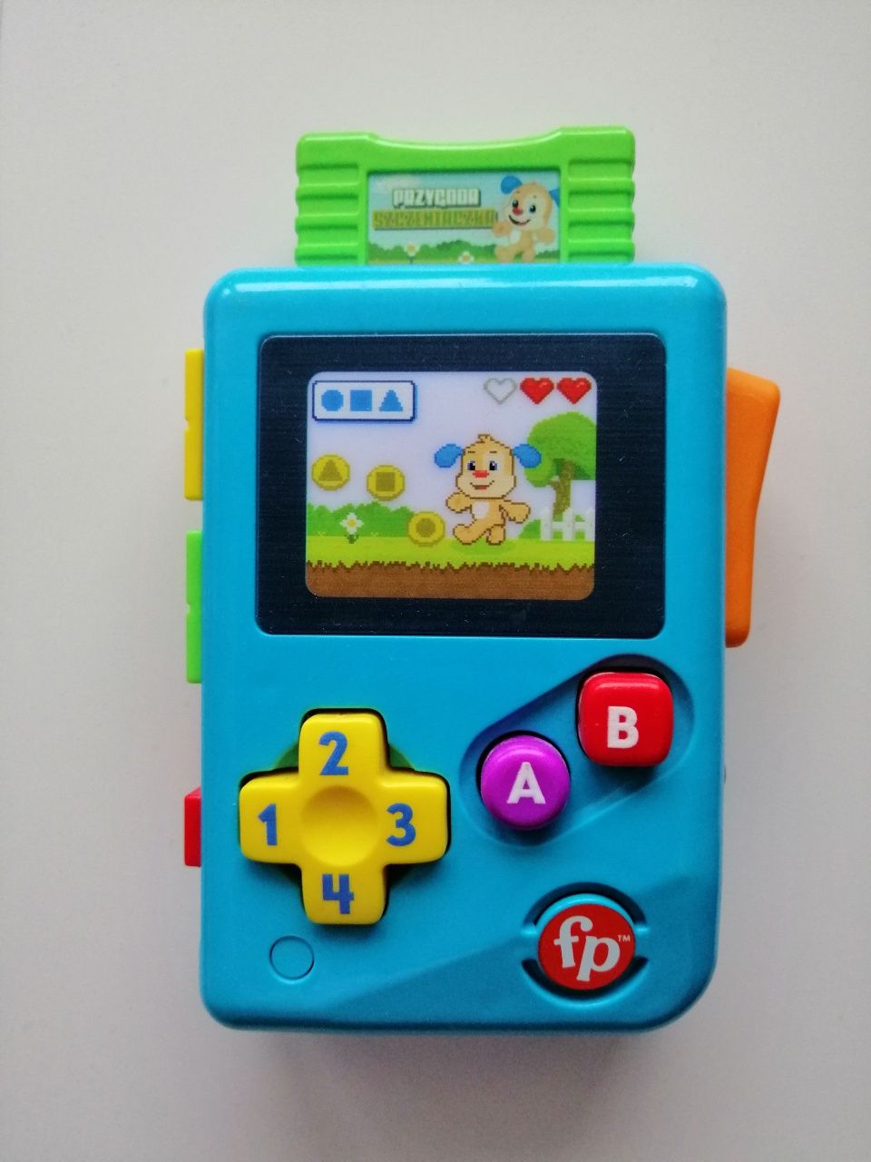 Zabawka interaktywna gra konsola szczeniaczka Fisher Price