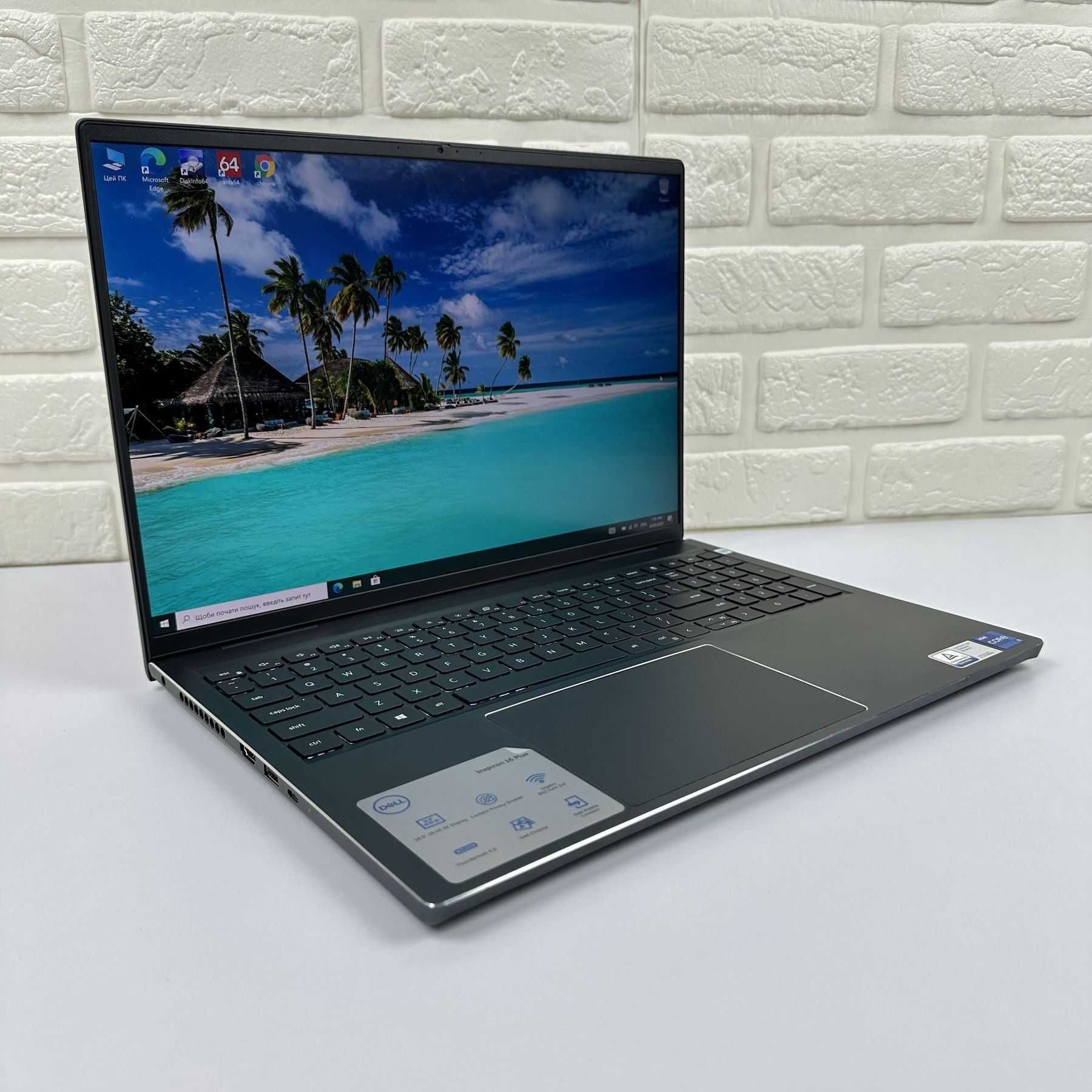 Ігровий ноутбук Dell 16" / i7-11800H / 8gb DDR4 / SSD 512 / UHD 3K IPS