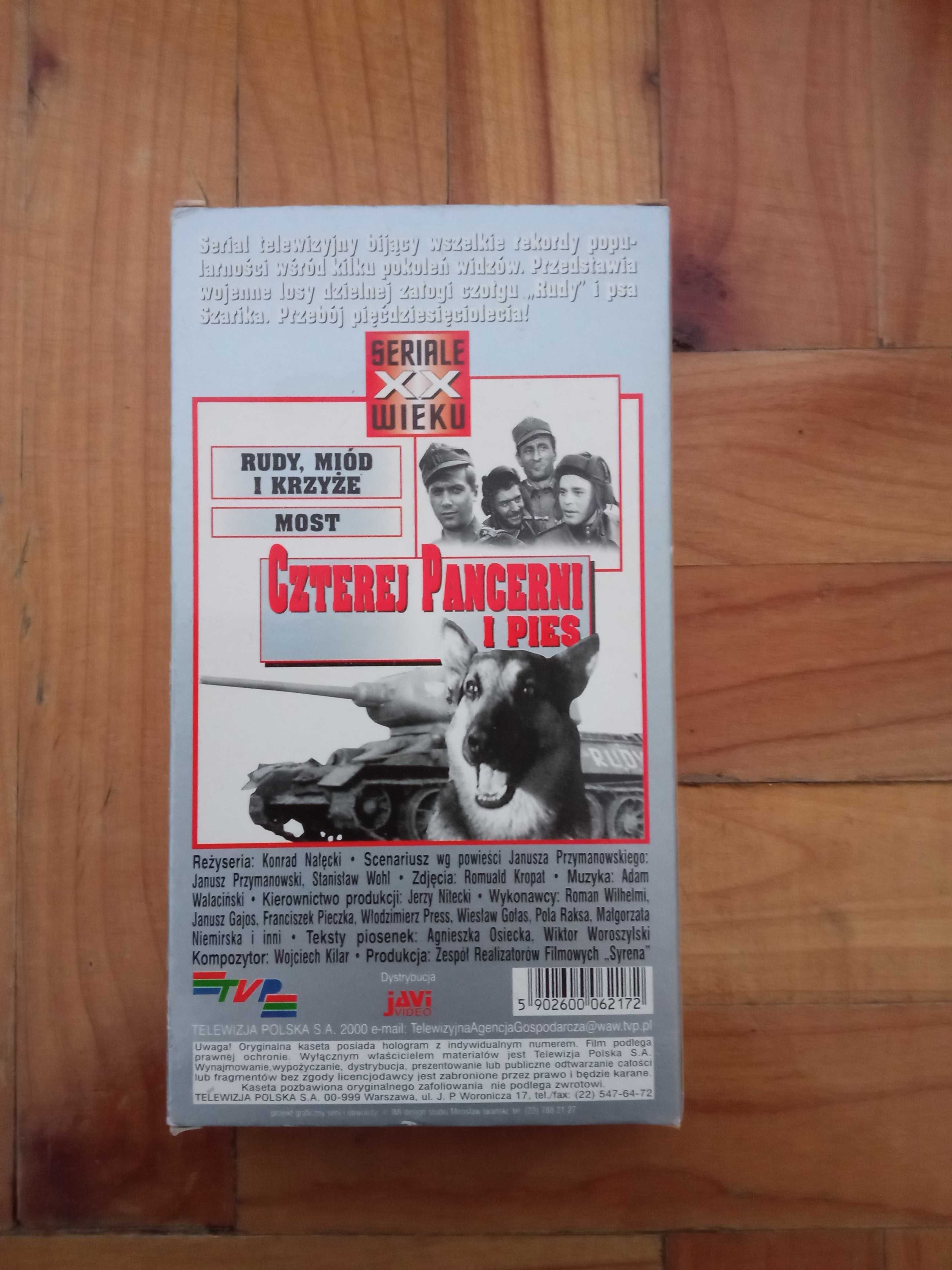 Kaseta VHS Czterej Pancerni i Pies 3