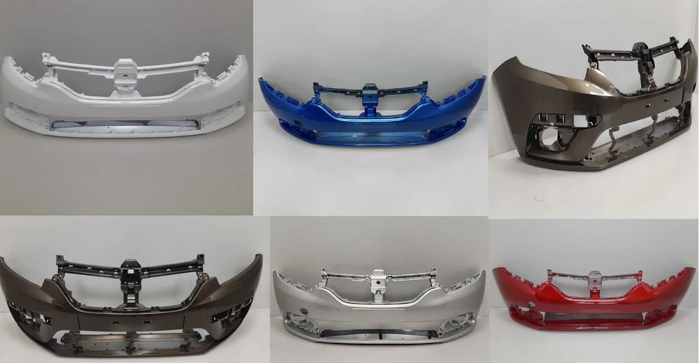 Бампер передний и задний Renault Logan 2 — окрашен в цвет кузова