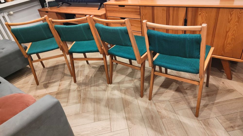 Krzesła "JAR" idealny tapicerowane