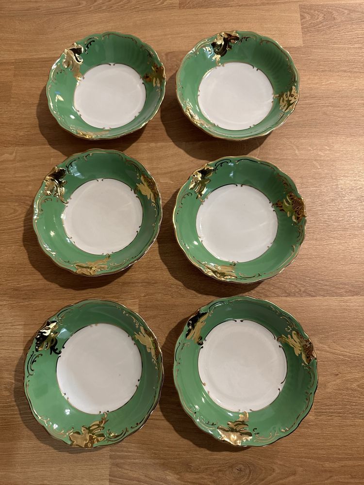 Zestaw 6 malych miseczek polska porcelana Wałbrzych