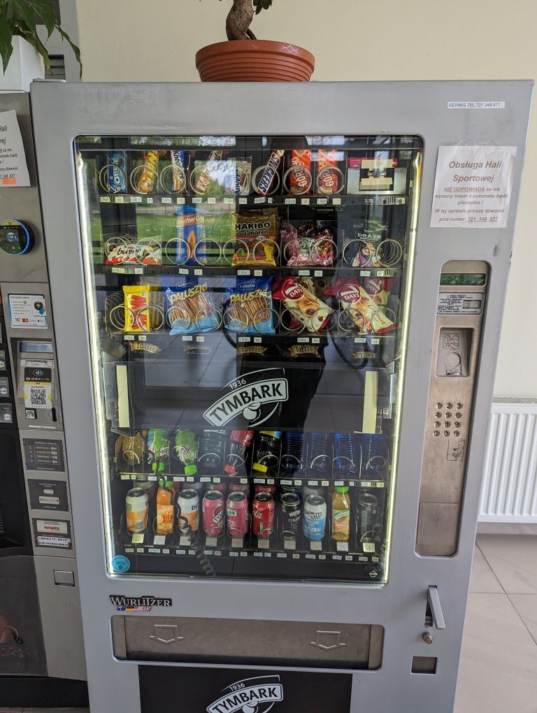 Wurlitzer BL 645 automat, vending, kanapkomat, sprężynowe