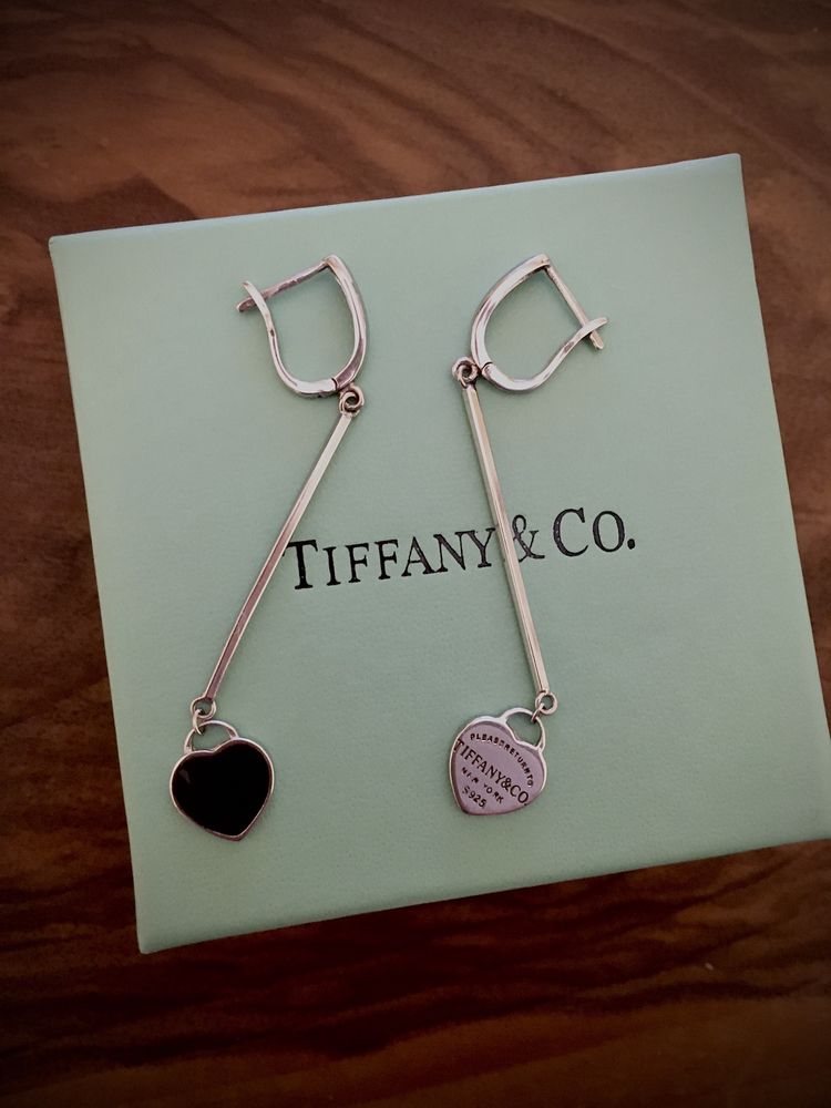 Серьги Tiffany & Co  Sterling silver