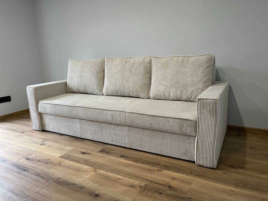 Kanapa Sofia. Wersalka, łóżko, sofa sztruksowa. Szybka dostawa!