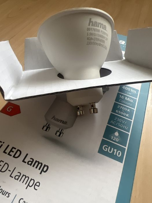 Halogen żarowka hama wifi GU10