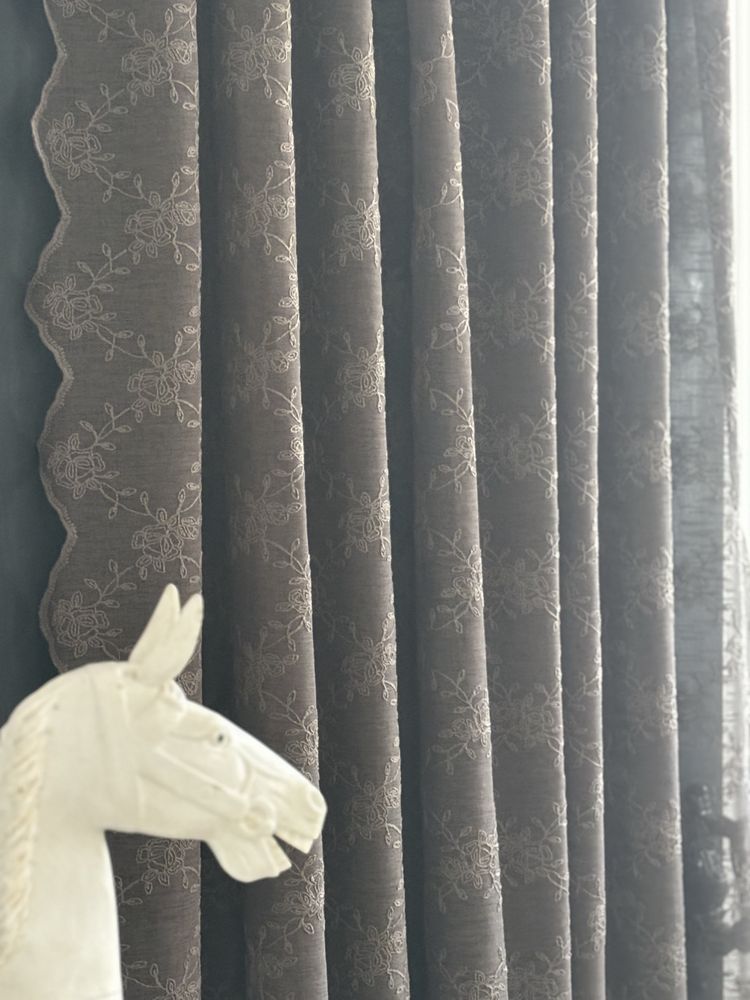 Piekne firany 2szt Lene Bjerre shabby chic prowansalski rustykalny