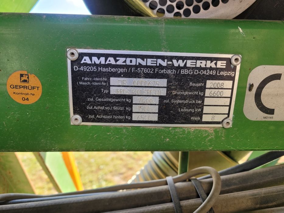 Siewnik Amazone cirrus 4001 Special