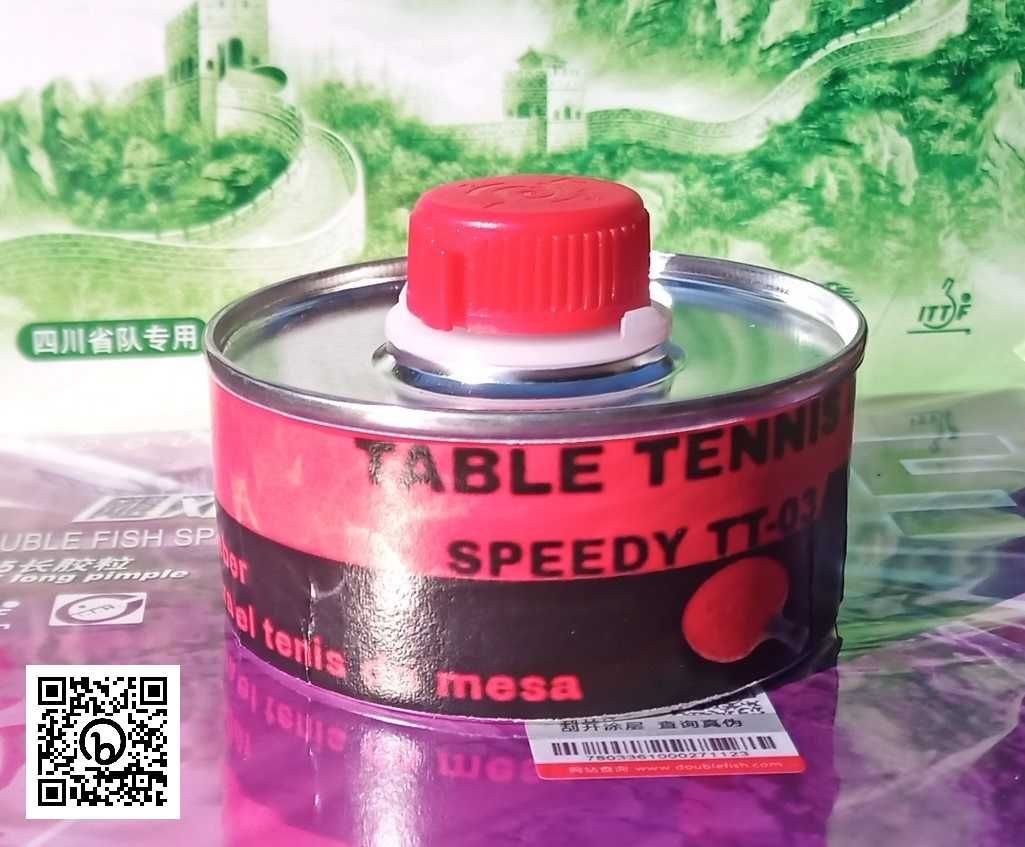 Klej do tenisa stołowego - TT-03 Transparent 100 ml. - kauczukowy #3