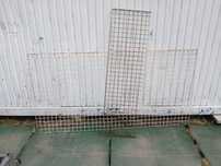 Kratka metalowa 100cm x 200cm i 150cm x 45cm