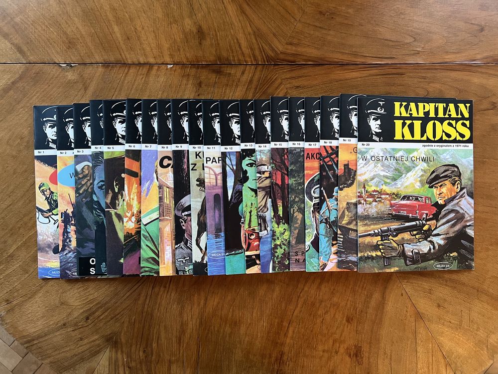 Zestaw komiksów Kapitan Kloss