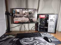 PC gamer Xeon 1220 com R9 380