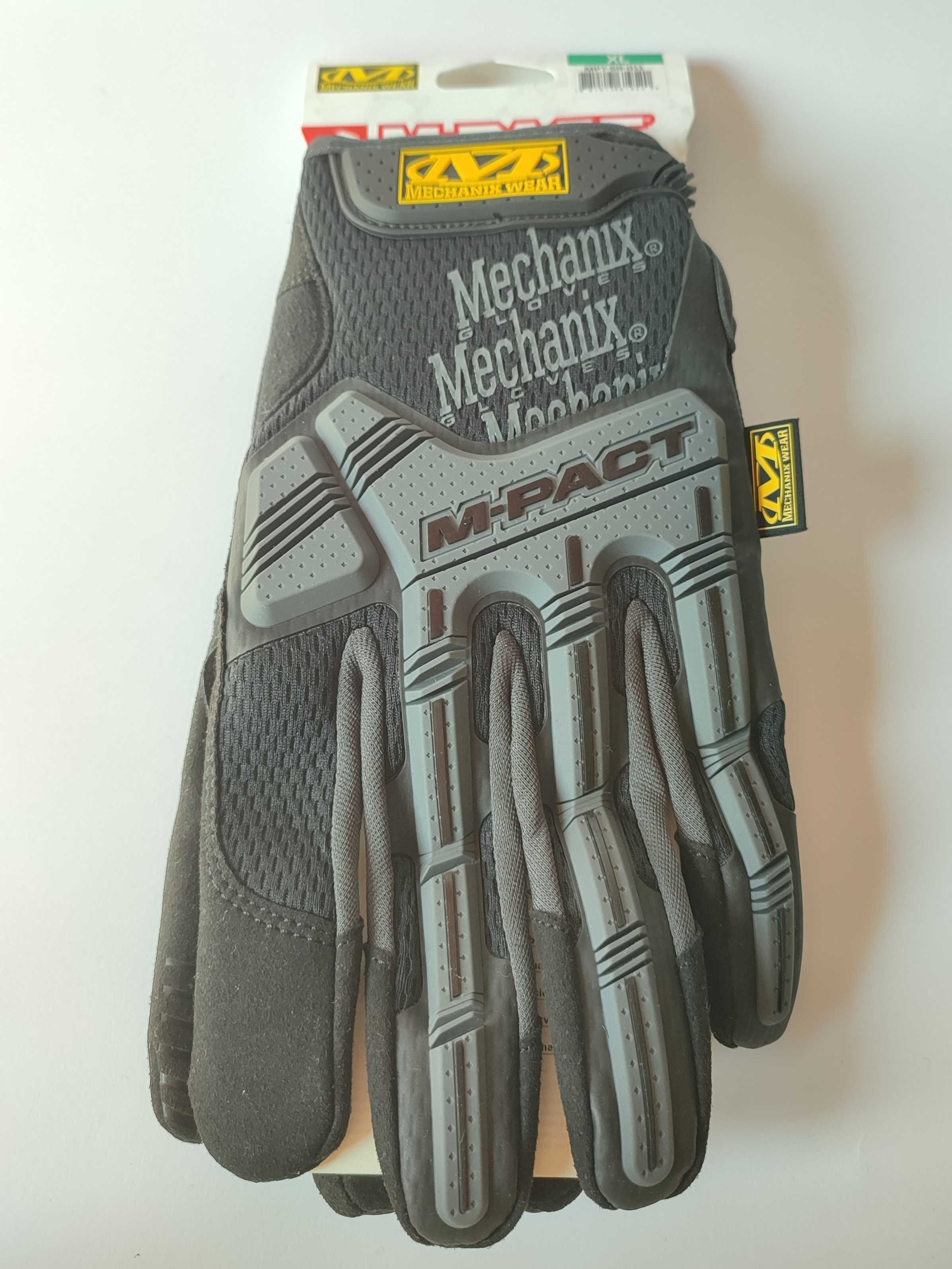 Rękawice taktyczne Mechanix Wear M-Pact Black/Grey (XL)