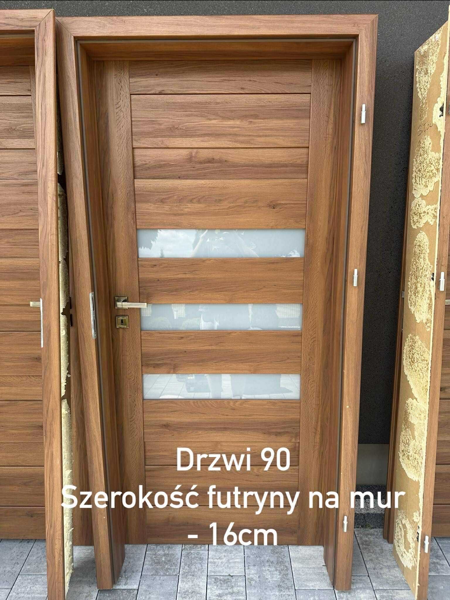 Sprzedam 4 Pary Drzwi Wewnętrznych z Futryną!