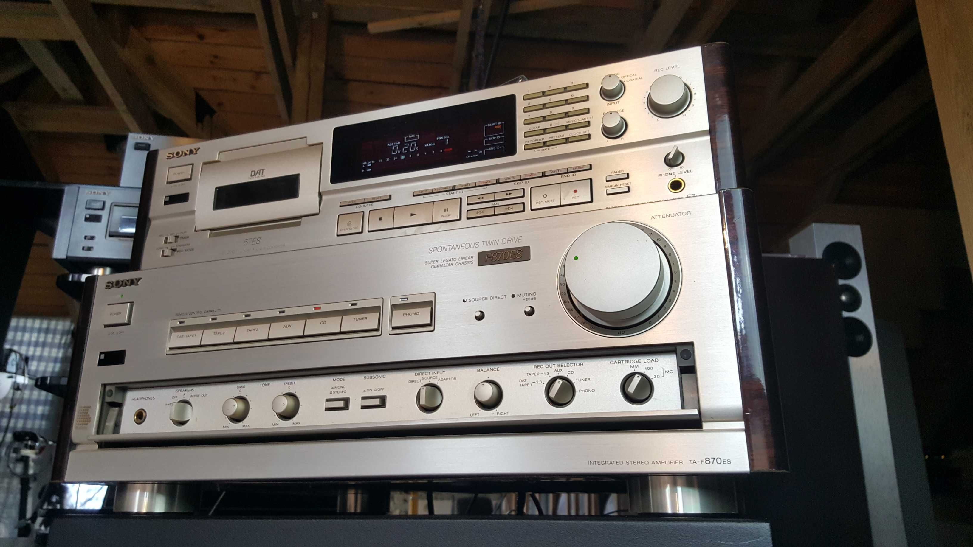 Wzmacniacz sony F 870 ES top model Gold