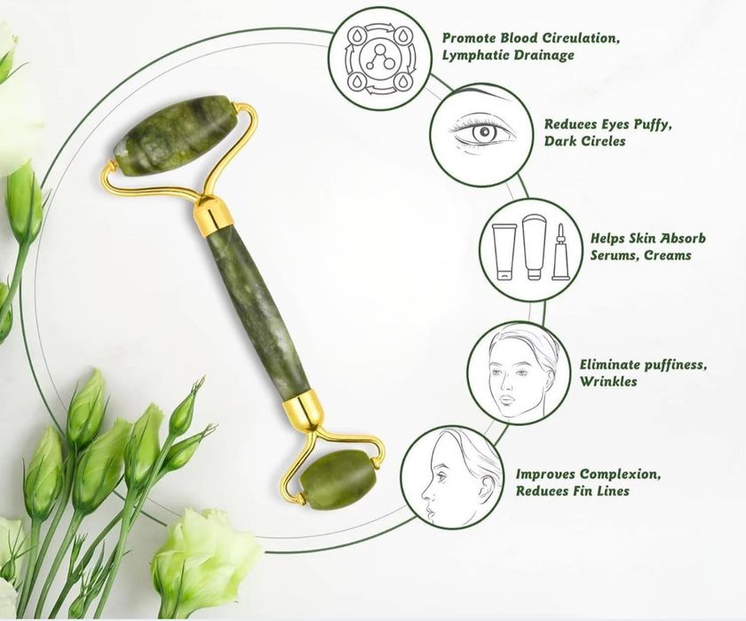 Masażer Jadeitowy do twarzy