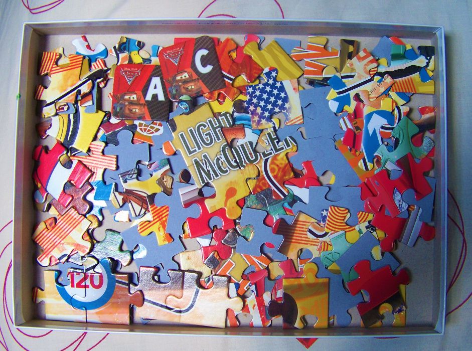 Puzzle Zygzak Mcqueen 104 elem. 6+ Clementoni