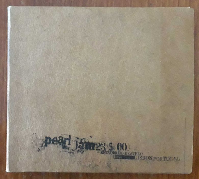 Pearl Jam duplo cd "Lisboa 23.05.2000"