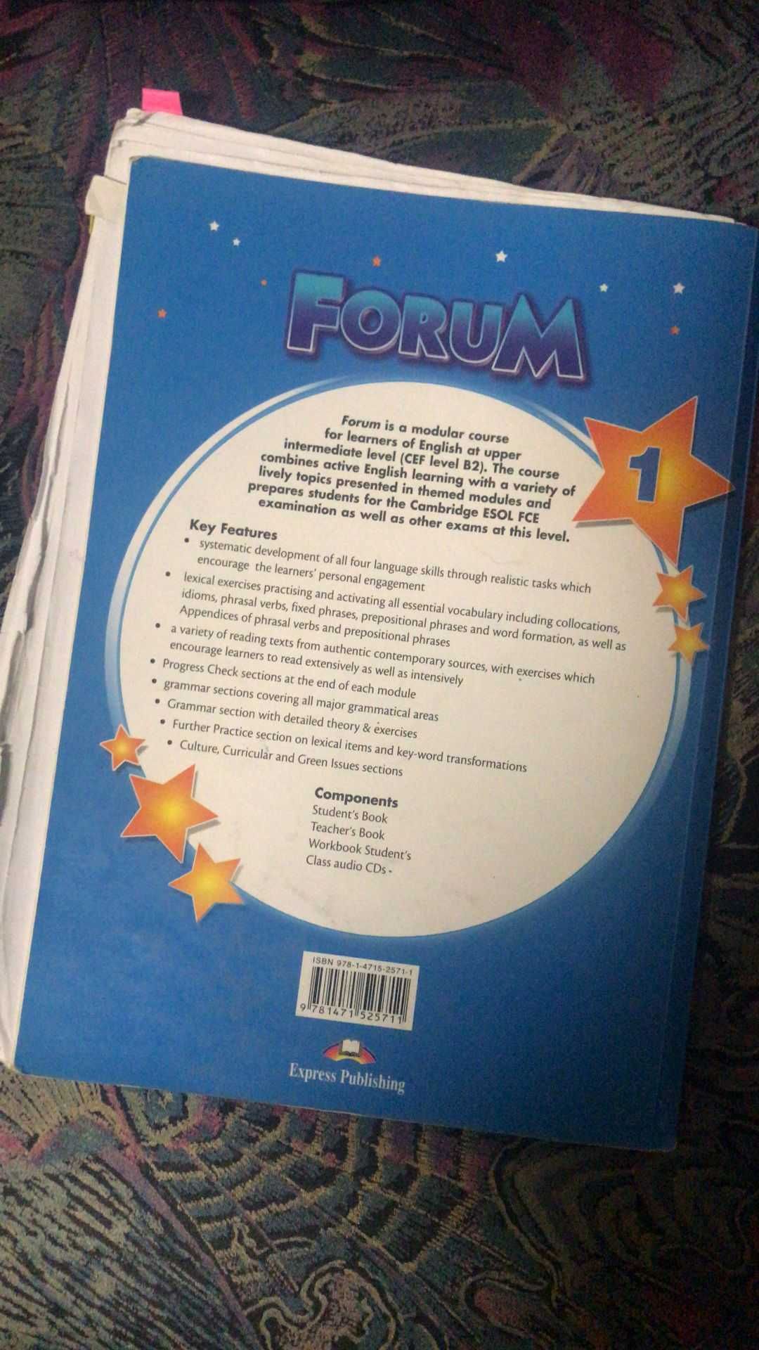 Forum 1-workbook student's e student's book