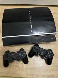 Sony Playstation 3 500Gb + 2 джойстика + много игр