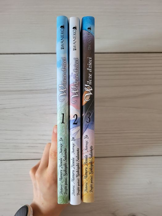 Manga ,,Wilcze dzieci" tom 1-3