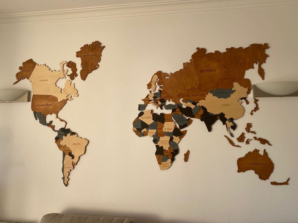 Mapa mundi quadro